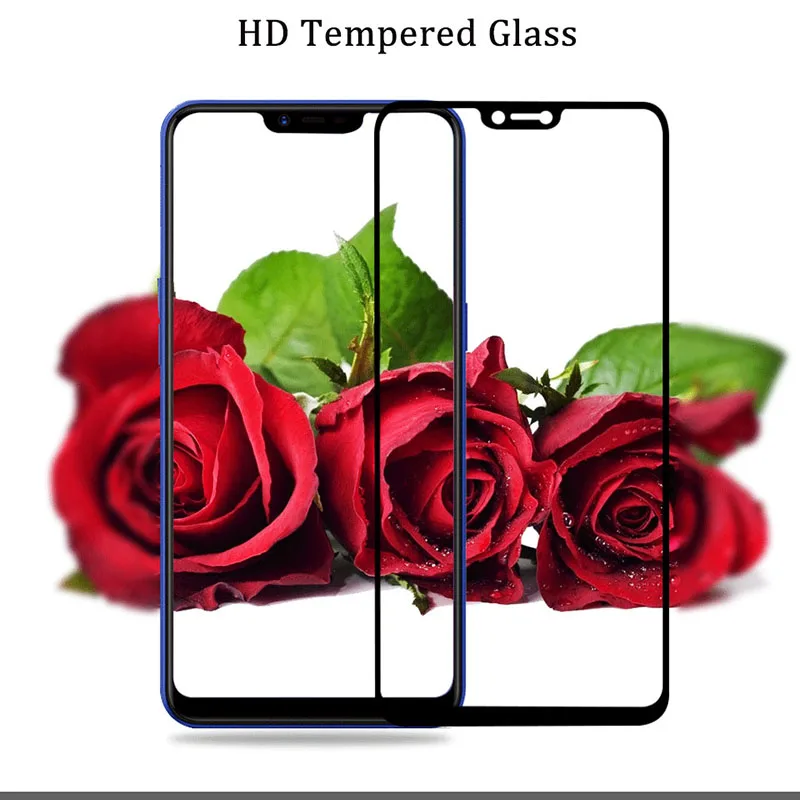 Защитное стекло GonoRack закаленное 9H для oppo A5 6 2 дюйма 2.5D защита от царапин Черная |