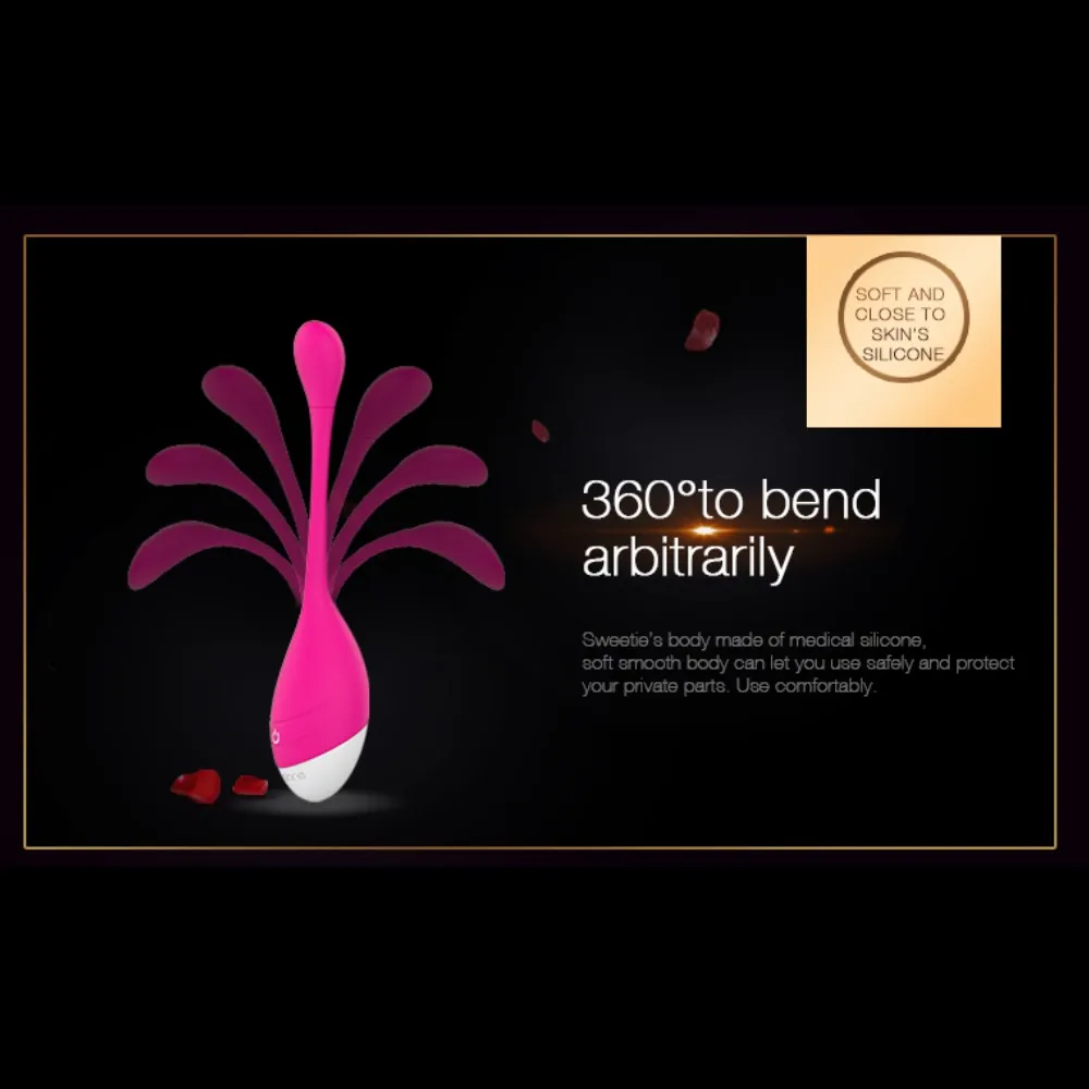 Вибратор для влагалища Nalone силиконовый вибратор с 7 скоростным голосовым пультом