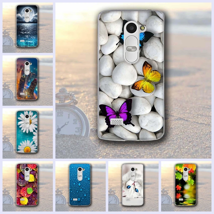 3D рельефный чехол для LG Leon 4G LTE H340N H324 c40 мягкий силиконовый накладка H320 H340 телефона