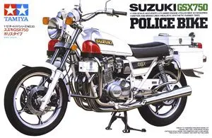 Tamiya 14020 1/12 GSX750 офицер по полицейскому сборке модель мотоцикла строительные