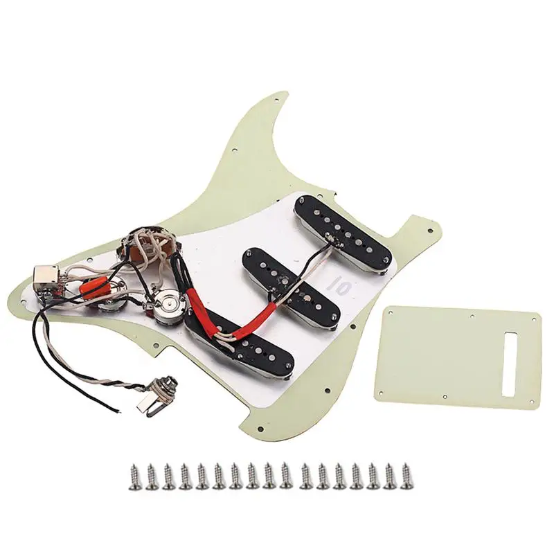 1 комплект накладки металлический крепкий прочный Prime SSS загруженный Pickguard пикапы