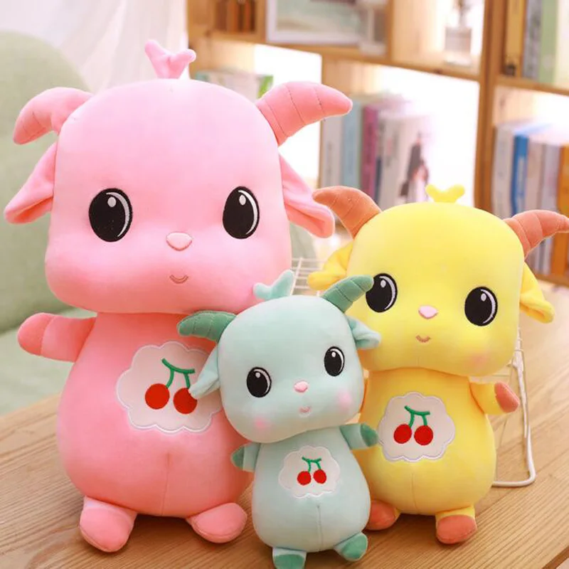 Очень мягкая кукла из ягненка плюшевая игрушка трава грязевая лошадь альпака