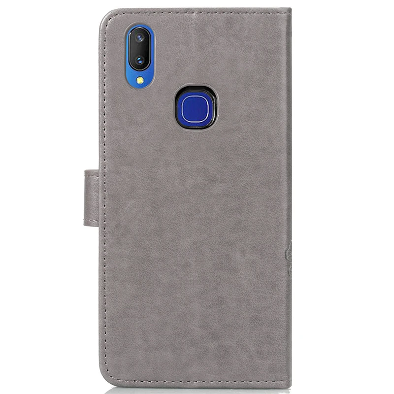 ДЛЯ Vivo V11i чехол Роскошный кожаный флип кошелек для телефона BBK ЧЕХОЛ V11 Coque