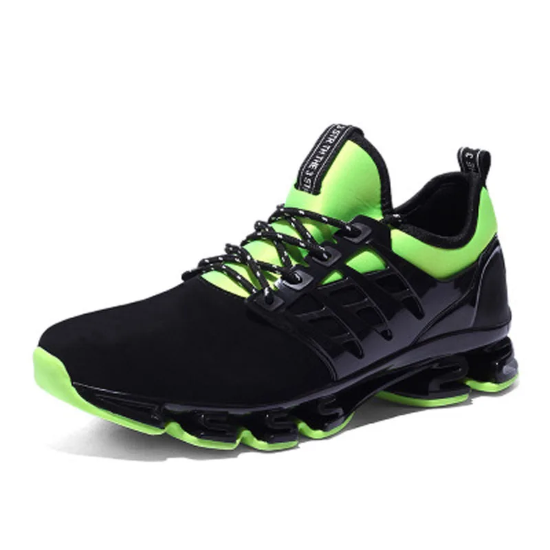 Плюс Размеры спортивная обувь для мужчин Сникеры Springblade амортизацию уличная спортивная обувь легкая спортивная обувь большого размера мужские обувь