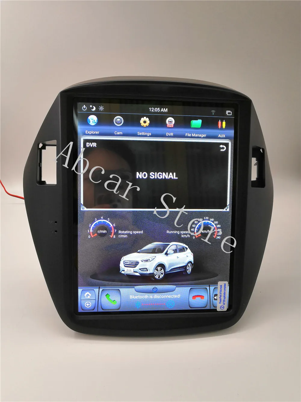 10,4 ''Tesla стиль Android 8,1 автомобильный dvd-плеер gps навигация для hyundai IX35 TUCSON 2009- стерео радио головных устройств ips PX6