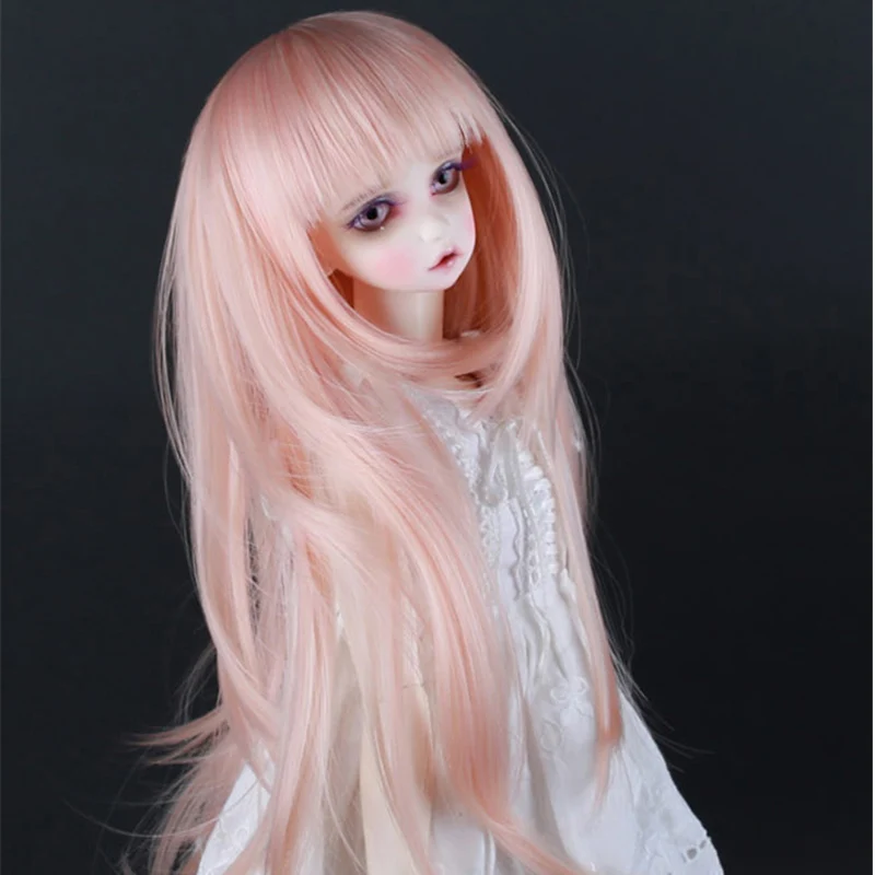Cateleya BJD SD поддельные аккуратные длинные волосы челка 1/3 1/4 1/6 Высокая температура волокна куклы аксессуары есть товары теперь куклы волосы