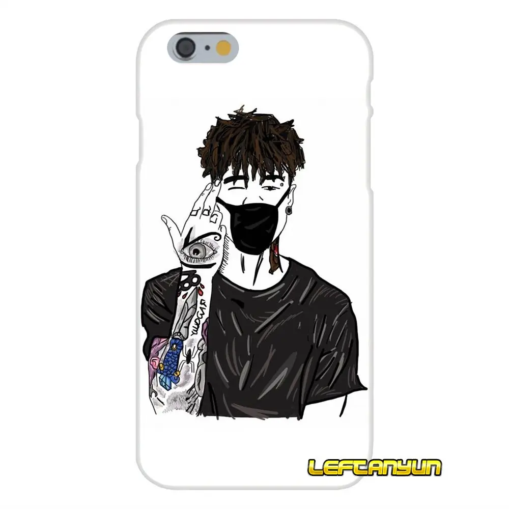 For iPhone X 4 4S 5 5S 5C SE 6 6S 7 8 Plus Accessories Phone Cases Covers rapper hip hop Scarlxrd swag pattern | Мобильные телефоны