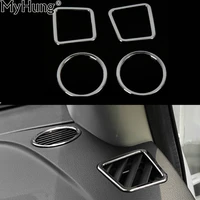 abs chrome trim outlet decoration for jeep compass liberty 2011 2012 2013 2014 auto accessories interior mouldings 4pcs per set