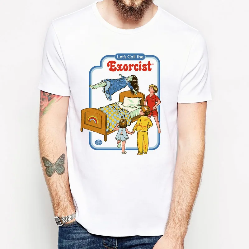 Футболка с Сатаной Детская футболка дьяволом и обряд дьявола страшный ужас