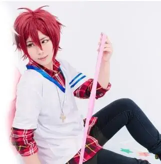 (Alice Wig 066) Термостойкий волокнистый парик из синтетических волос аниме IDOLiSH7 для
