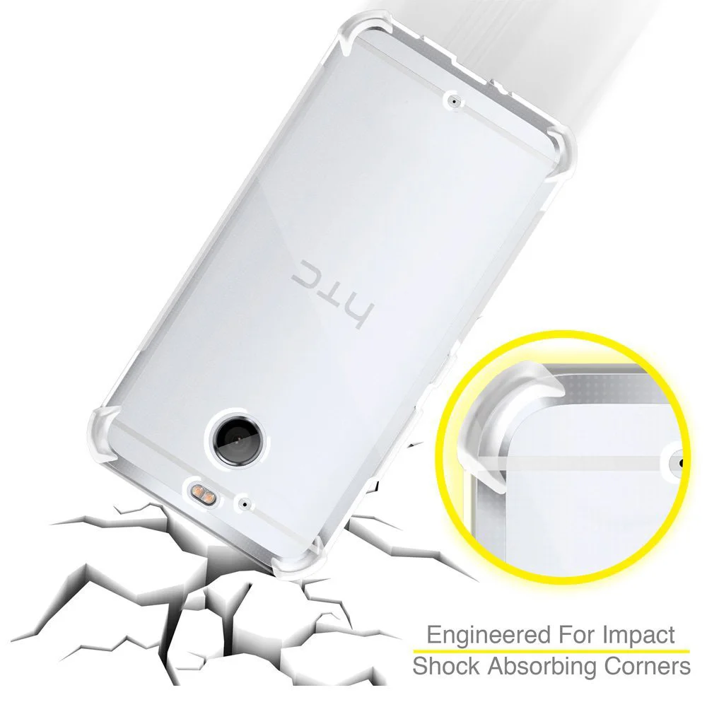 Прозрачный силиконовый чехол для HTC Bolt / 10 Evo|case cover|covers for htcclear case |