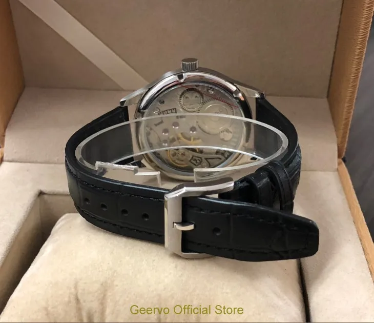 Мужские механические часы с сапфировым стеклом 44 мм|Мужские часы| |