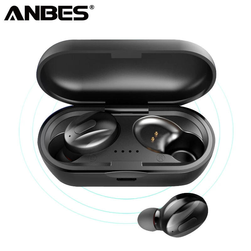 Фото ANBES TWS Bluetooth наушники 5 0 Беспроводная мини гарнитура спортивные стерео ANBES TWS Bluetooth наушники 5 0 Беспроводная мини гарнитура спортивные стерео