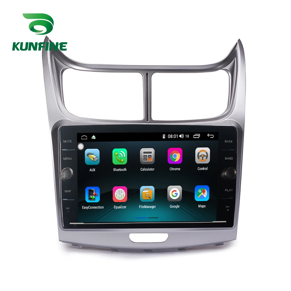Восьмиядерный 4 Гб ОЗУ 64 ПЗУ Android 8 1 автомобильный DVD GPS плеер Deckless стерео для Chevrolet