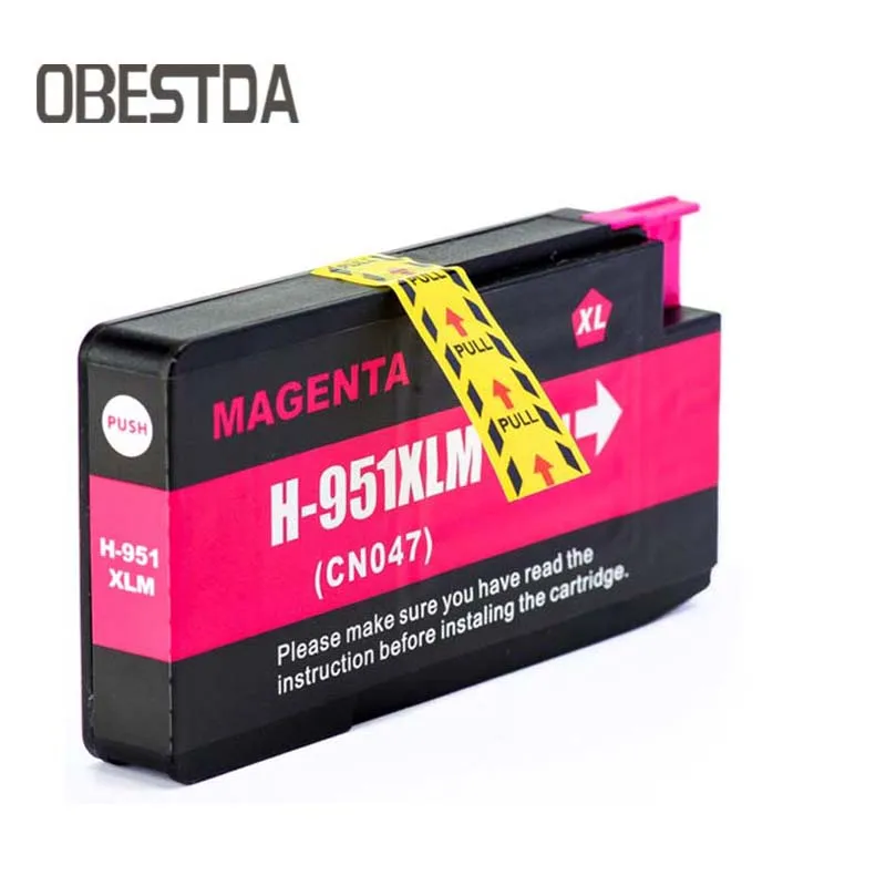 Картридж чернильный Obestda 4х совместимый с HP 950 951 XL для 950XL 951XL hp Officejet pro 8100 8610 8620 8630