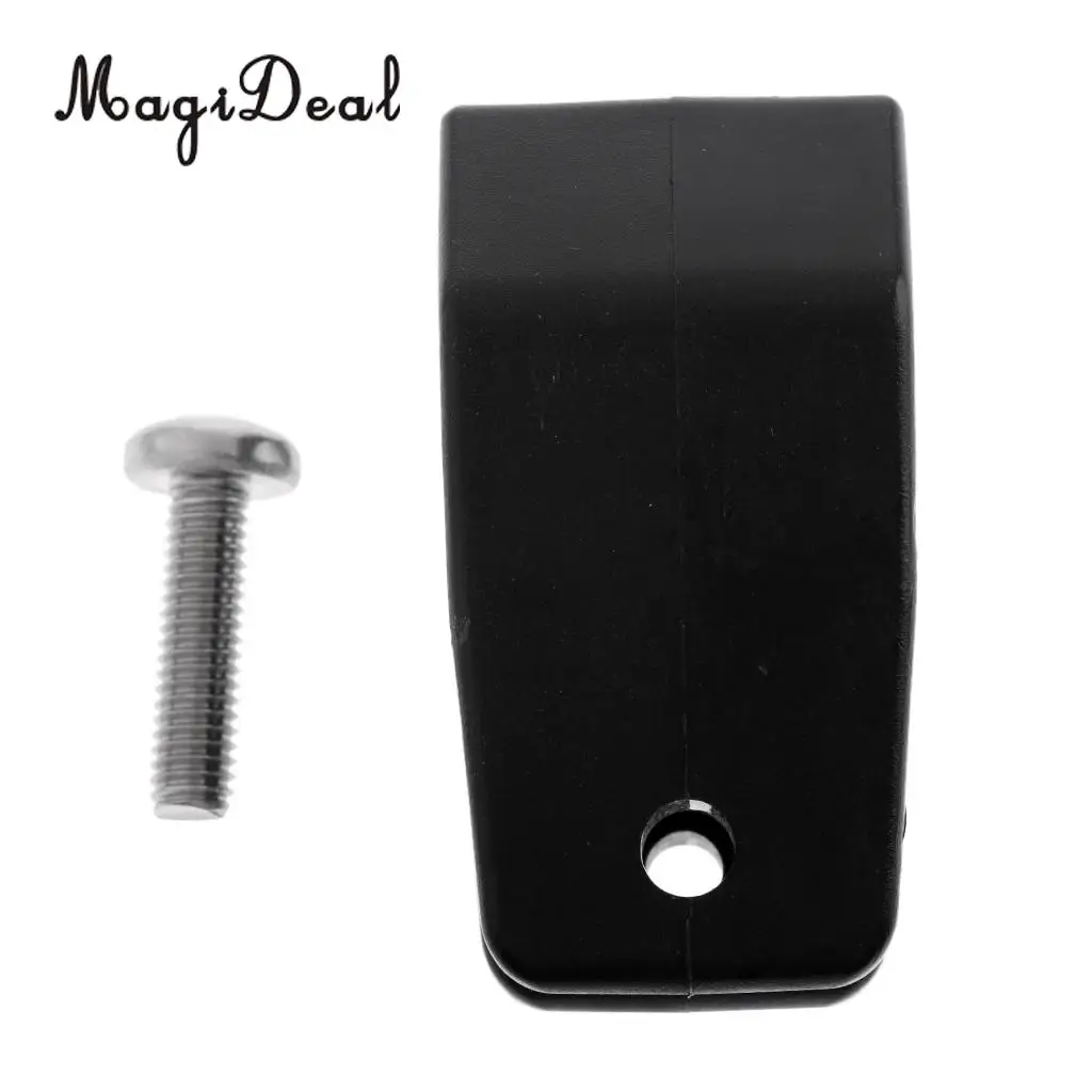 MagiDeal Bimini Top Jaw Slide черная нейлоновая круглая трубка для 1 дюймовой трубки лодок |