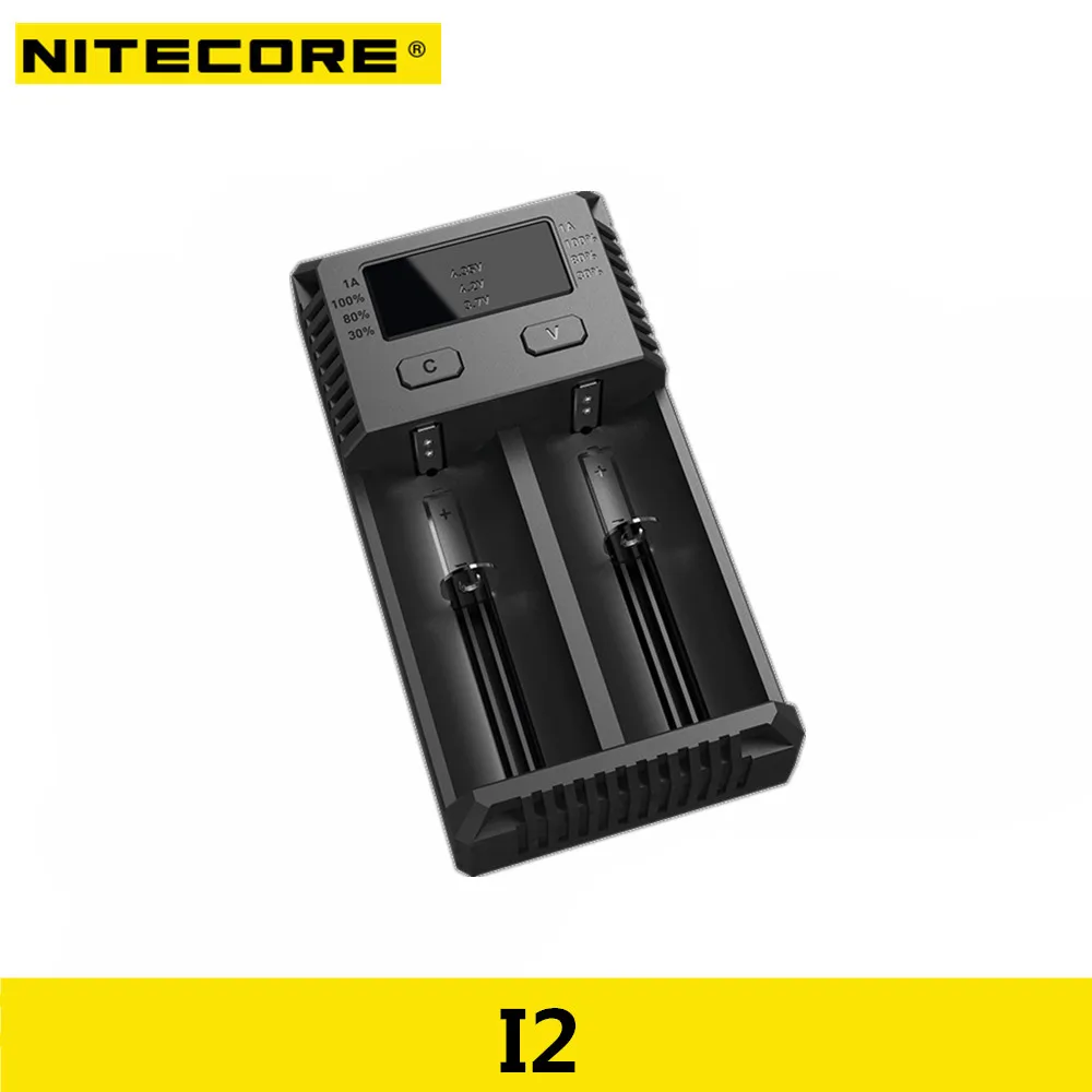Новинка зарядное устройство Nitecore I2 I4 Digi ЖК дисплей интеллектуальная схема литий