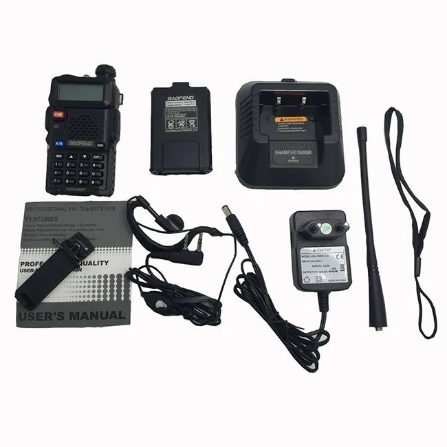 Горячая Walky Talky профессиональные uv5r переговорные Baofeng UV-5r для pofung Handy Comunicador радио портативная рация большой диапазон CB радио