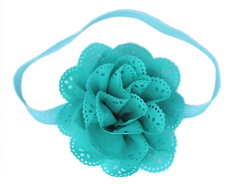 ARLONEET детская тканевая повязка на голову для девочек Кружевная с большим цветком