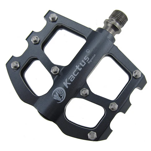 gray 200 г/пара, сверхлегкие велосипедные педали MTB, запчасти для горного и дорожного велосипеда с 6 подшипниками, корпус из магниевого сплава, велосипедные педали BMX, черные - Цвет: gray