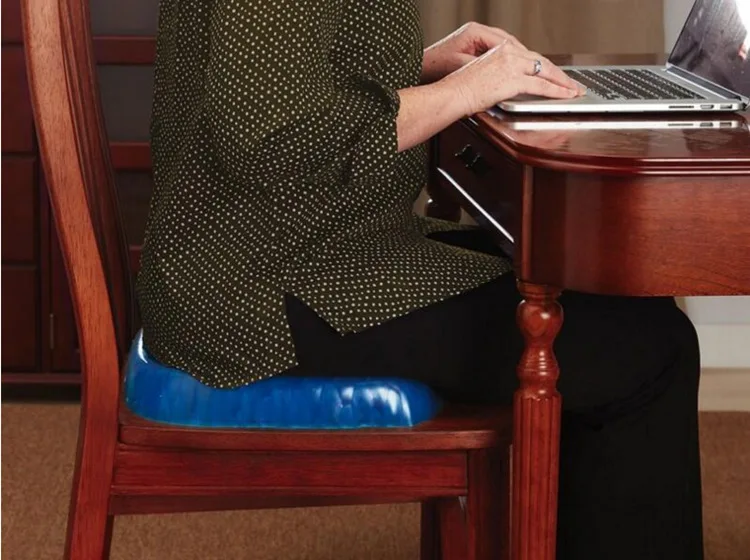 

Seat Cushion with Non-Slip Cover, Breathable Honeycomb Design Absorbs Pressure Points