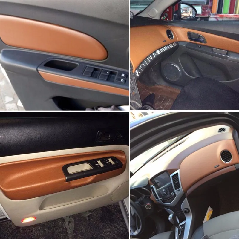 100*30 см пленка из фольги для салона автомобиля автомобильная наклейка лист кожа