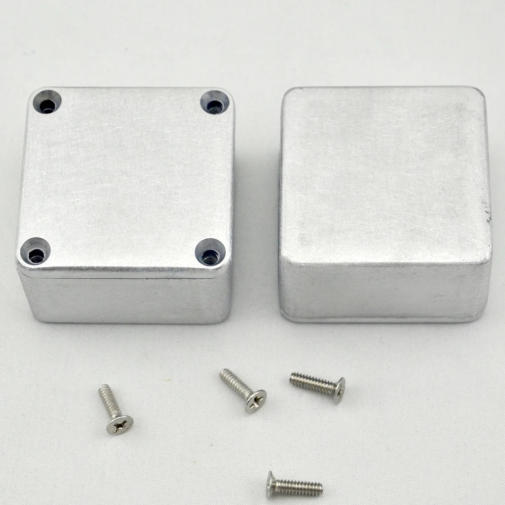 2 шт. алюминиевый корпус для гитары 1590 фунтов|guitar case|diecast aluminumdiy effect |