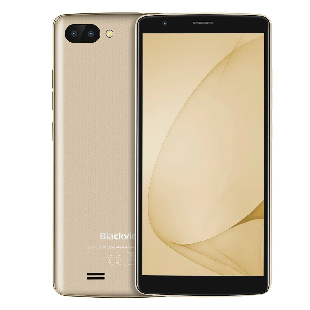 WCDMA 3g Blackview A20 5 дюйма полноэкранные мобильные телефоны 1 ГБ ОЗУ 8 Гб ПЗУ Android MTK6580