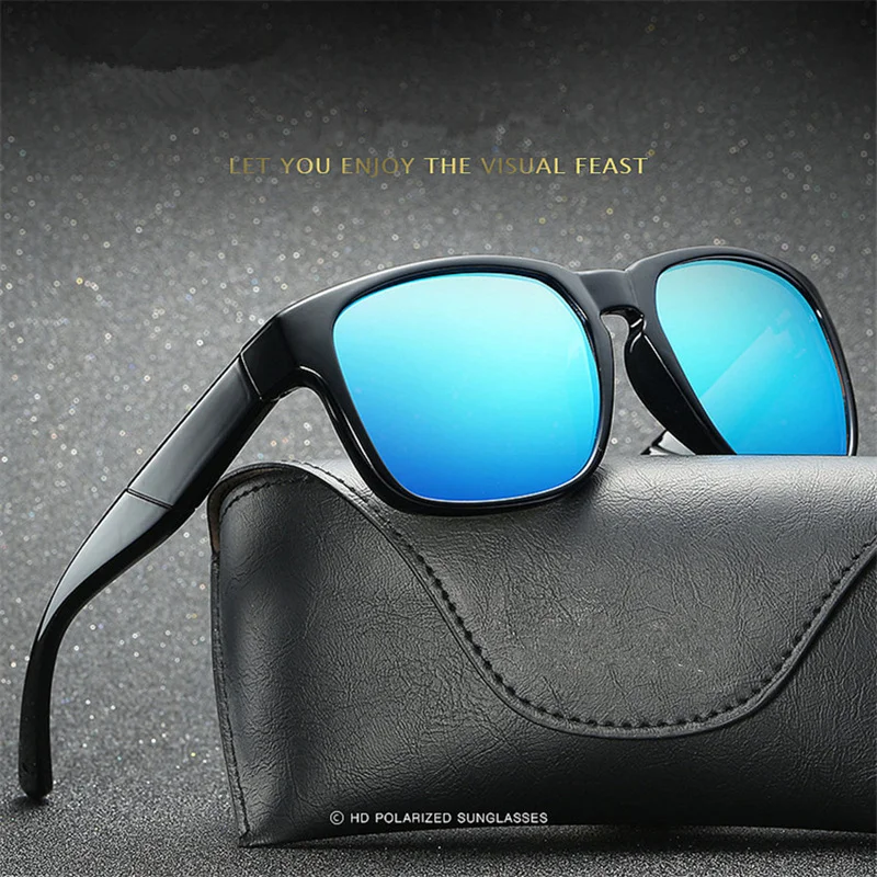Imwete Polarized Lens Sunglasses Men Vintage Driving Sport Sun glasses Safety Protect Eyeglasses HD Goggles | Аксессуары для