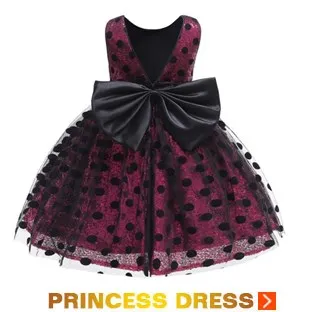Flower Girls Dresses for Birthday Party Clothes Lace Pageant Baby Girls Sleeveless Princess Wedding Children Prom Gowns