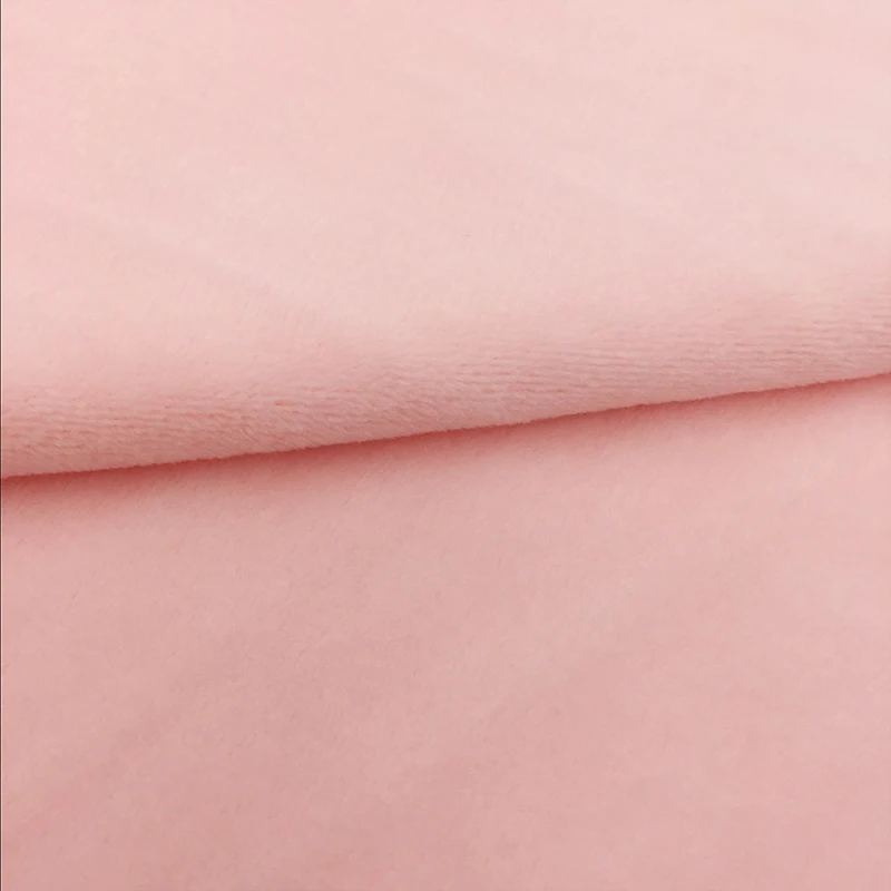 Лидер продаж 2017 однотонная серия мягкая ткань Minky дешевая для шитья лоскутного