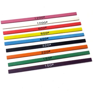 Сверх керамический точильный камень для полировки форм и зажимов, 9 шт., 100*4*1 мм