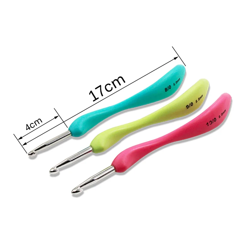 

8pcs/Set Candy Color Crochet Hook Kit Knitting Needles Crochet Needles DIY Knitting Sweater Scarf Craftwork Supplies Tool Sets
