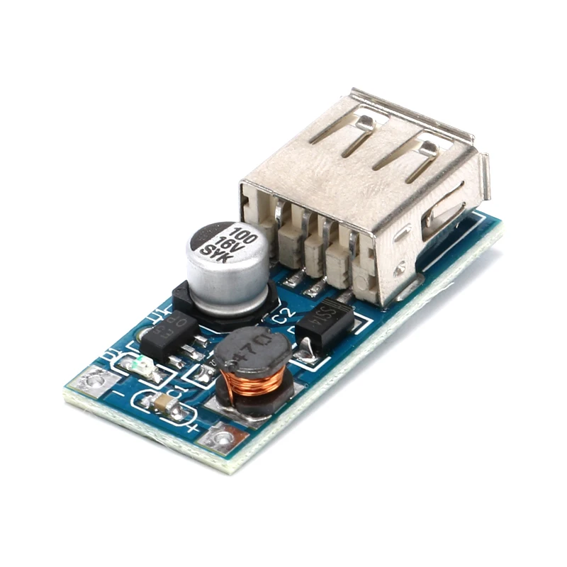 Высокая Конверсия! USB Повышающий Модуль повышения мощности от 0 9 в 5 до В 600 мА мини