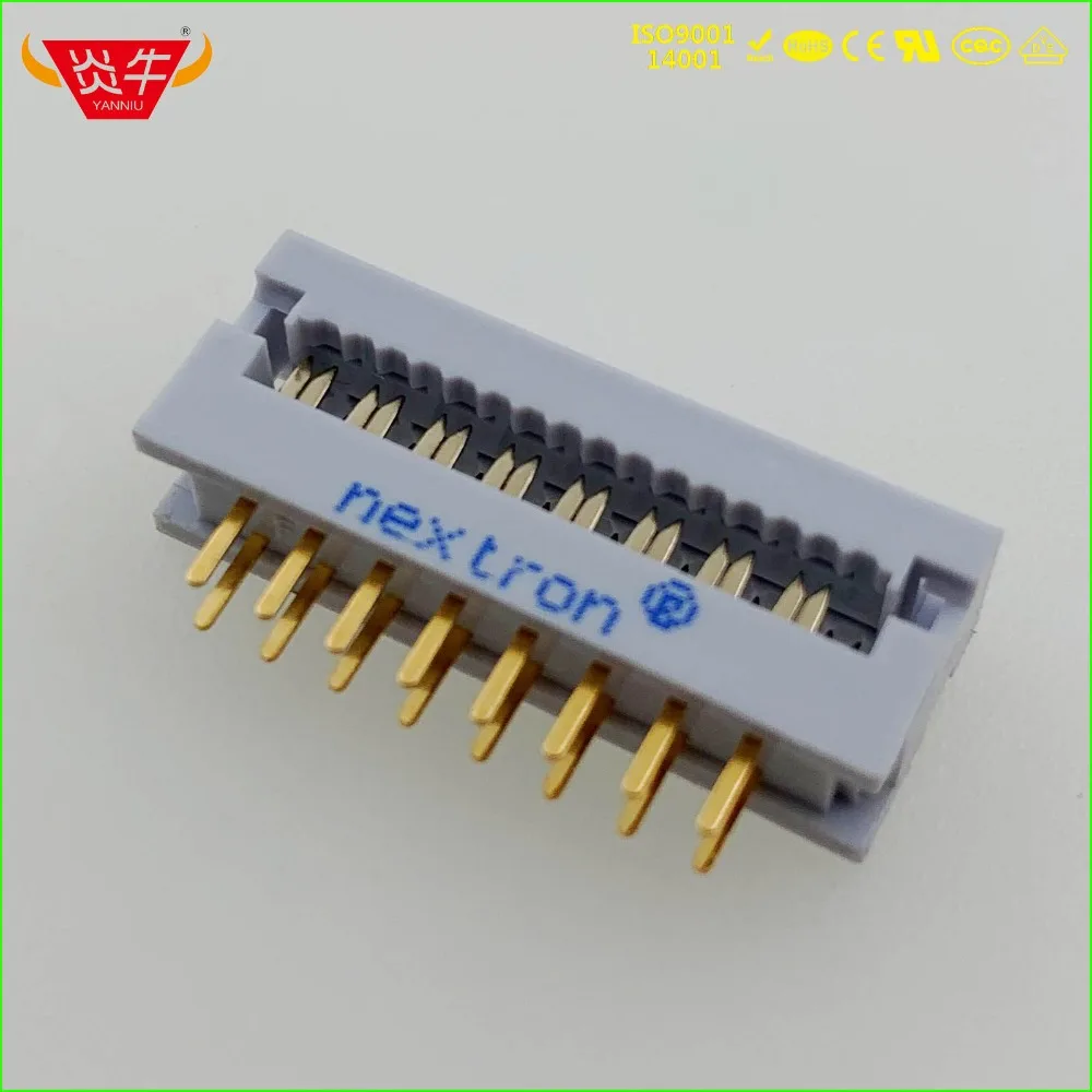 _ Штекер 2 54 мм Шаг 2*8P 16 контактный разъем IDC разъемы ISP JTAG HEADER для плоского