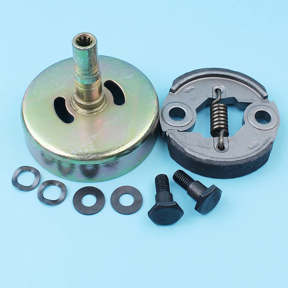 

9T Clutch Pinion Drum Bolts Washers Kit For Honda GX35 GX35NT GX31 HHT31S HHT35S Engine Brush Cutter Trimmer Lawn Mower