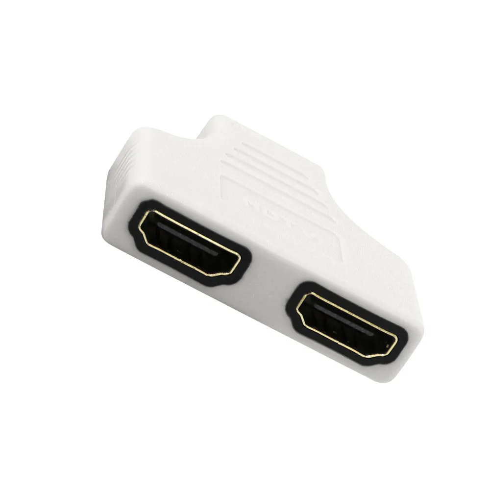 Новый разветвитель 1080P разных цветов HDMI порт штекер на 2 гнезда 1 в Выход адаптер