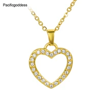 heart sharp necklace pendant necklaces christmas and part gift free ship