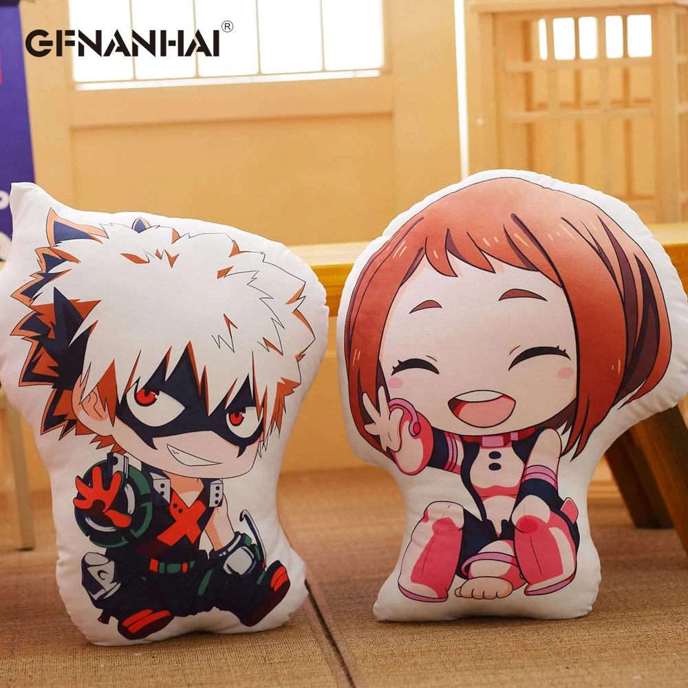 Аниме Плюшевые игрушки моя геройская Академия Boku Yoh Asakura Katsuki Bakugo Shoto Toooroki Подушка