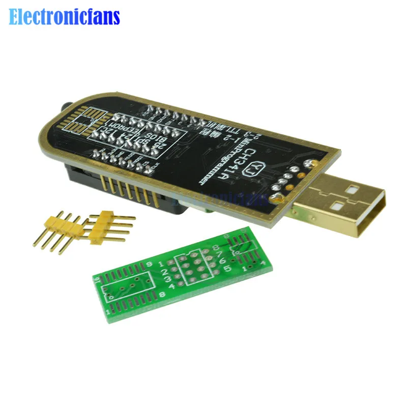 SOIC8 SOP8 тестовый зажим для EEPROM 93CXX/25CXX/24CXX + CH341A 24 25 серия Flash BIOS USB программатор