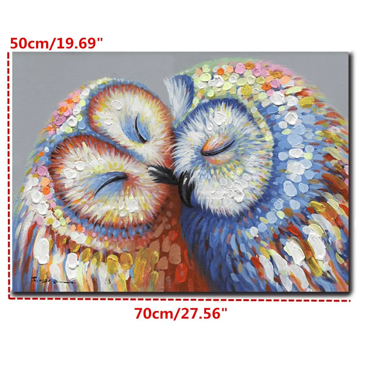 Kissed Owls Настенная картина Декор для дома сделай сам живопись по номерам