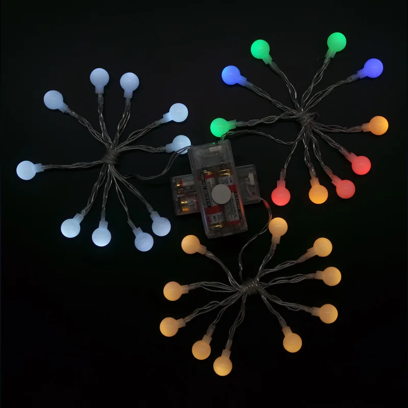 1 м 10 LED серебряная проволока сказочная гирлянда лампа светодиодная