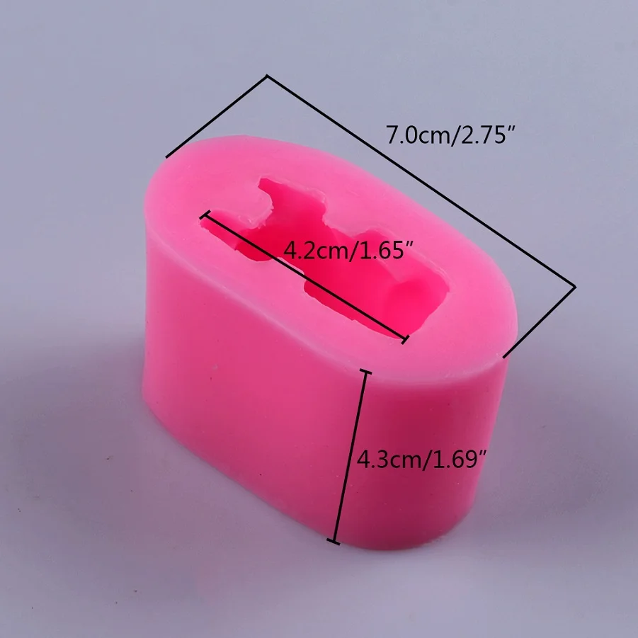 Facemile 2 шт. 3D милая собака кролик животное помадка торт формы кухонная формочка для