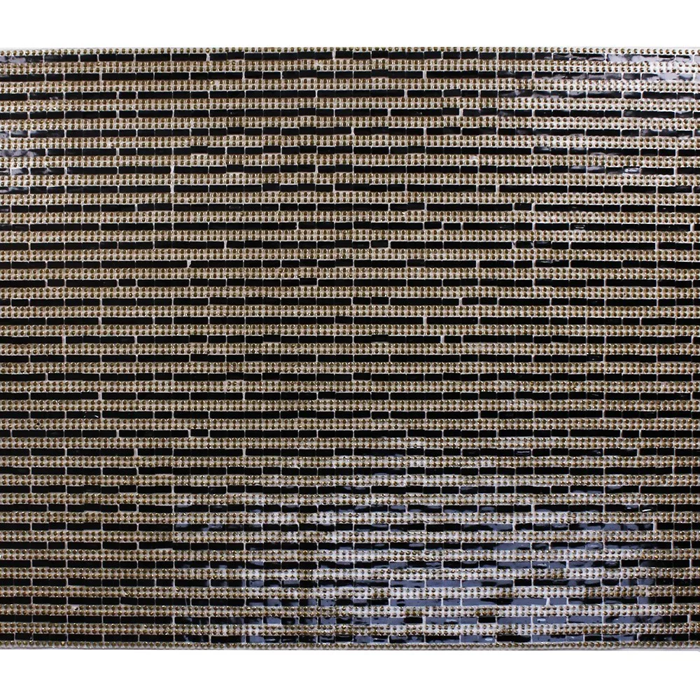 1 лист бисероплетения черные Кристальные мотивы наклейки для утюга стразы