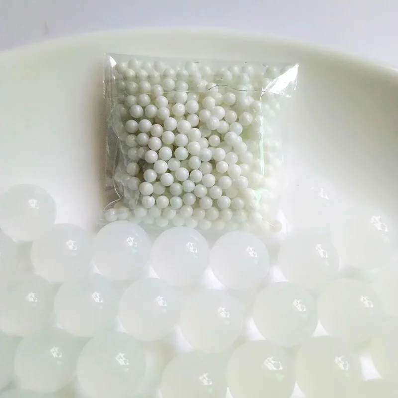 Жемчужно белые шарики для воды 500 шт украшения бутылки желаний стола гидрогель