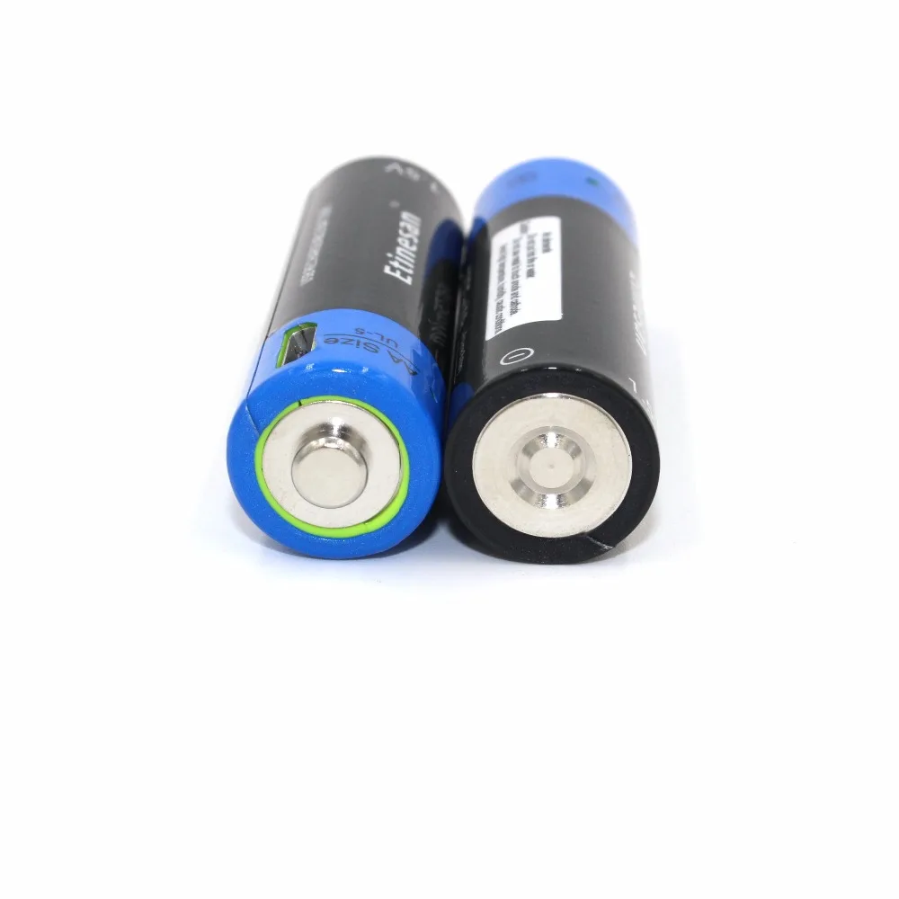 Совершенно Etinesan 1,5 V AA 1875mWh литий-полимерная аккумуляторная батарея li-po новая революция