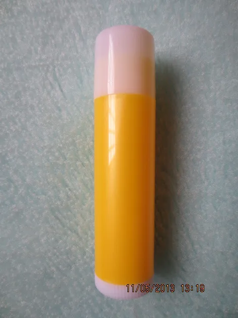 100 шт.-5 мл пустой Губная помада желтый + белый Пластик косметический контейнер DIY