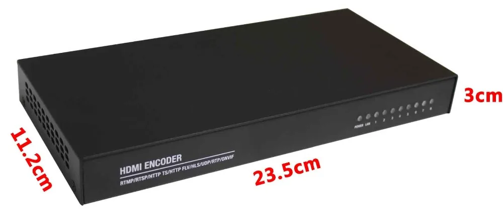 IPTV 8 * HDMI вход H.264/H.265 HTTP/RTSP/HLS/RTMP прямая трансляция кодировщик Wowza Facebook YouTube