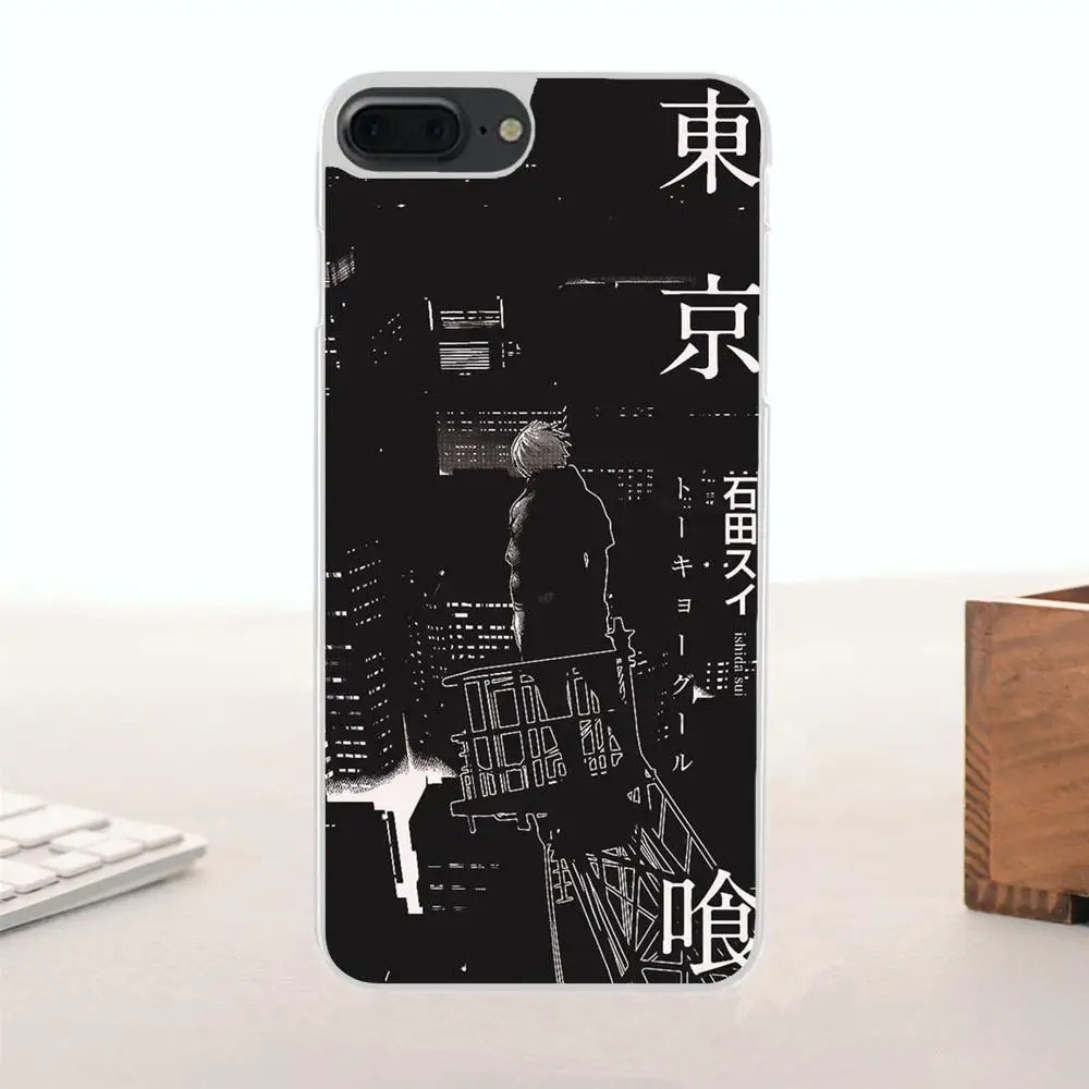 Bixedx What's 1000 минус 7 Токийский Гуль для Apple iPhone 4 4S 5 5C SE 6 6S 8 Plus X Мягкий Силиконовый