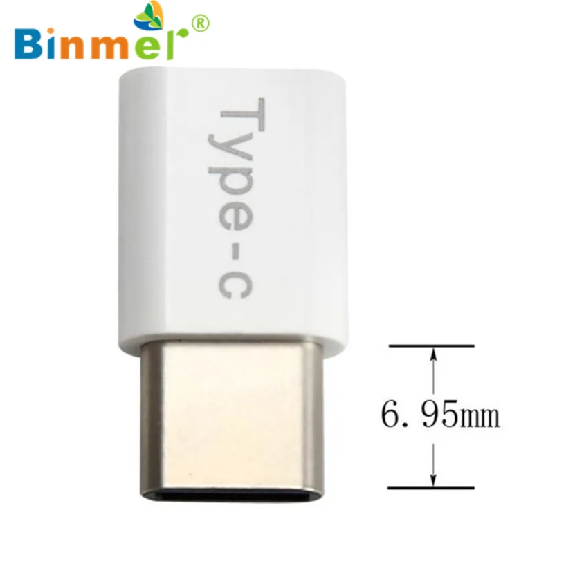 Binmer USB адаптер 10 шт. USB-C type-C для Micro USB адаптер для зарядки данных для huawei P9 Freeshiping Sep 12